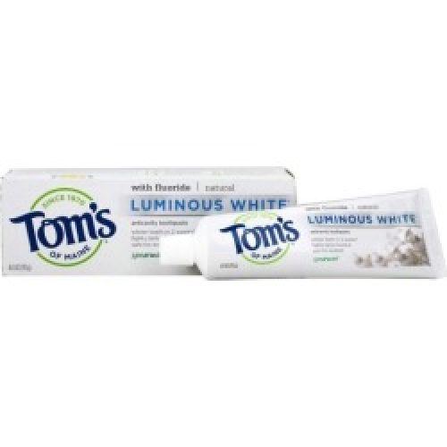 Luminous White Toothpaste Clean Mint 4 Oz by Tom's Of Maine