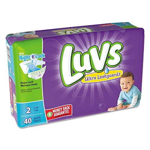 Luvs Ultra Leakguards Diapers Size 2, 40 Count