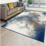 Luxe Weavers Rug – Art Deco Living Room Carpet with Marble Swirl ON SALE AT AMAZON!