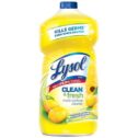 Lysol Clean & Fresh Multi-Surface Cleaner, Lemon & Sunflower, 40oz (Pack of 2)