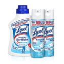 Lysol Laundry Sanitizer Additive, Bacteria-Causing Laundry Odor Eliminator, Multi 90 Fl Oz Crisp Linen with Disinfecting Spray, Crisp Linen, 19oz....