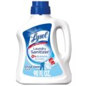 Lysol Laundry Sanitizer, Crisp Linen, 90 oz, Eliminates Odors and Kills Bacteria