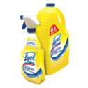 Lysol Lemon All Purpose Cleaner, 32 oz. Spray Bottle with 144 oz. Refill