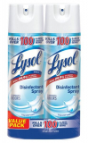 Lysol Disinfectant Spray 2 Pack – IN STOCK AT WALMART!