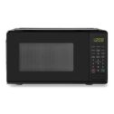 Mainstays 0.7 Cu ft Capacity Countertop Microwave Oven, Black
