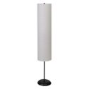Mainstays Collapsible Floor Lamp with Energy-saving LED Bulb, with Ricepaper Shade, Ivory