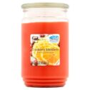 Mainstays Cranberry Mandarin Single-Wick Jar Candle, 20 oz.