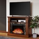 Mainstays Loring Media Fireplace for TVs up to 48