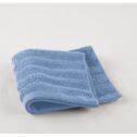 Mainstays Performance Textured Wash Cloth - Blue Linen