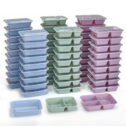 Mainstays 120 Piece Meal Prep Food Storage Containers