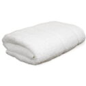 Mainstays 1 Piece Bath Towel with Upgraded Softness & Durability, WHITE