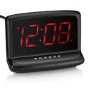 Mainstays Black Electric Digital Alarm Clock with Large 1.4” LED Display - Model# 71035MS
