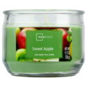 Mainstays Sweet Apple Scented 3-Wick Glass Jar Candle, 11.5 oz