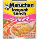 Maruchan Instant Lunch Ramen Noodle Soup with Shrimp, 2.25 oz (12 Packs)