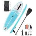 MaxKare Inflatable Stand Up Paddle Board SUP Inflatable Paddle Board with Paddleboard Accessories Triple Action Pump