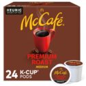 McCafe Premium Roast Coffee K-Cup Coffee Pods, Medium Roast, 24 Count For Keurig Brewers