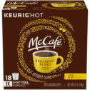 McCafe Breakfast Blend Coffee K-Cup Pods, Caffeinated, 18 ct - 6.2 oz Box