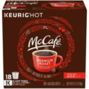 McCafe Premium Roast Medium Coffee K-Cup Pods, Caffeinated, 18 ct - 6.2 oz Box