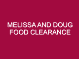 MELISSA AND DOUG FOOD CLEARANCE