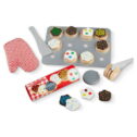 Melissa & Doug Slice and Bake Wooden Cookie Play Food Set