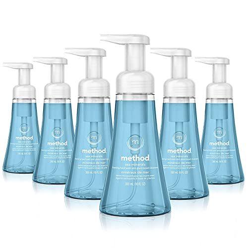 Method Foaming Hand Soap, Sea Minerals, 10 oz, 6 pack, Packaging May Vary