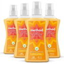 Method Fabric Softener, Ginger Mango, 45 Loads, Reduces Static Cling, 53.5 Ounces (Pack Of 4)