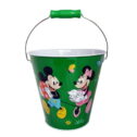 Mickey and Minnie Mouse Easter Egg Hunt Basket Bucket Tin Pail Container