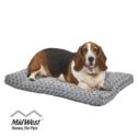 MidWest Quiet Time Dog Bed & Crate Mat, Deluxe Ombre Swirl, 36