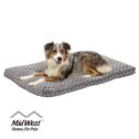 MidWest Quiet Time Dog Bed & Crate Mat, Deluxe Ombre Swirl, 42