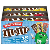 M&M’S Milk Chocolate Halloween Full Size 18 packs ONLY $1! (reg $13)