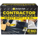 M.M Commercial Contractor Clean-Up Trash Bags (42 gal., 42 ct.)