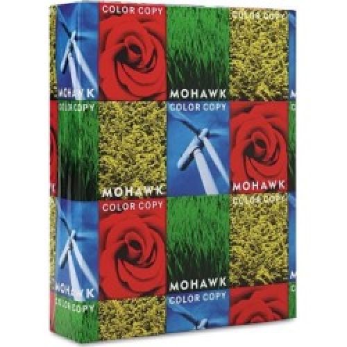 Mohawk Color Copy Recycled Paper, 94 Bright, 28 lb., 8.5 x 11, Piece White, 500 per Ream, MOW54301