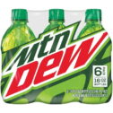 Mountain Dew Citrus Soda Pop, 16.9 fl oz, 6 Pack Bottles