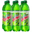 Mountain Dew Citrus Soda Pop, 24 fl oz, 6 Pack Bottles