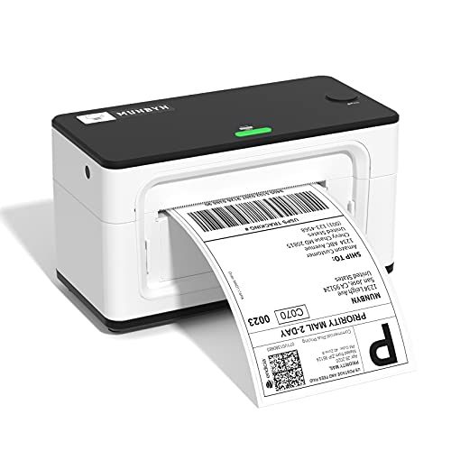 MUNBYN Thermal Label Printer 300DPI, 4x6 Shipping Label Printer for Shipping Packages & Small Business, Thermal Printer for Shipping Labels...