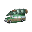 National Lampoons Christmas Vacation Station Wagon 8 Ft. Airblown Inflatable