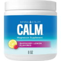 Natural Vitality CALM, Magnesium Powder Drink Mix for Stress Relief, Raspberry Lemon, 8 oz