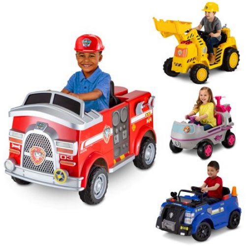 Nickelodeon's PAW Patrol: Marshall Rescue Fire Truck, Ride-On Toy by Kid Trax