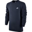 Nike Club Fleece Crew Neck Men's T-Shirt Blue/White 804340-451