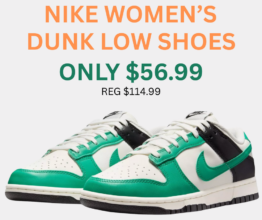 Nike Women’s Dunk Low Shoes Only $56.99 (Reg $114.99)