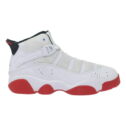 Nike Jordan 6 Rings White/University Red-Black 323432-160 Pre-School Size 11Y Medium