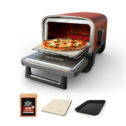 Ninja Woodfire™ Pizza Oven, 5-in-1 outdoor oven, 5 Pizza Settings, Ninja Woodfire™ Technology, up to 700°F heat, BBQ smoker, Electric