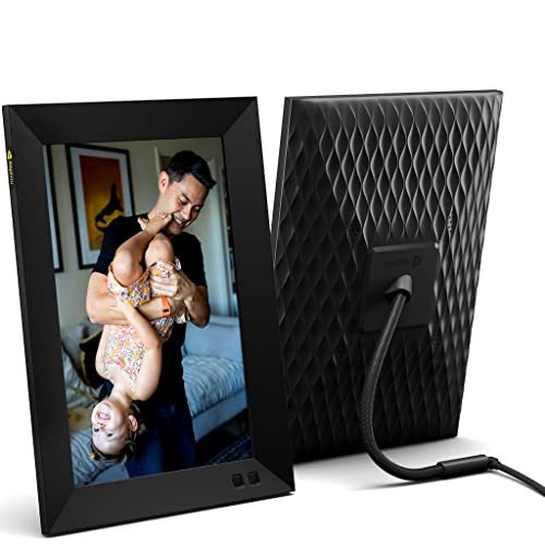 Nixplay 10.1 inch Smart Digital Photo Frame with WiFi (W10F) - Black - Share Photos and Videos Instantly via Email...