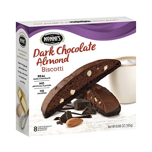 Nonni's Biscotti, Dark Chocolate, 8 Count, 6.88 Ounce