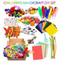 Nyidpsz 1000 Pcs DIY Art Craft Kit Art Craft Kit Supplies Art and Craft Supplies for Kids for Children Crafts...
