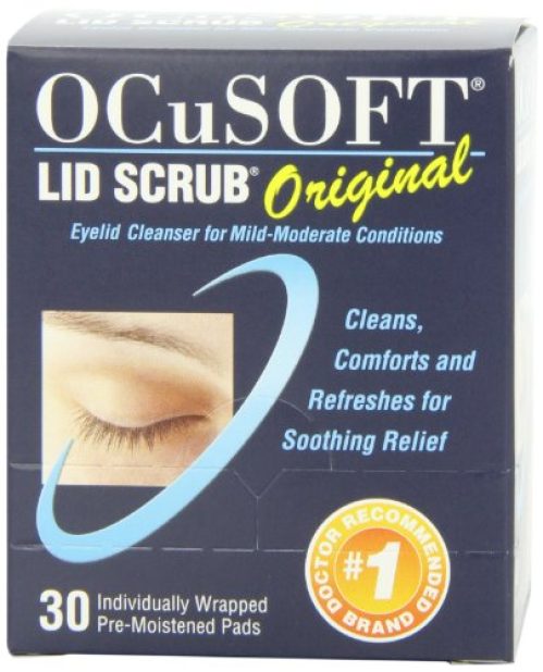 OCuSOFT Lid Scrub Original, Pre-Moistened Pads, 30 Count