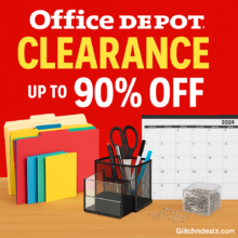 🛍️ Office Depot Clearance Event: Save Up to 90% on Must-Have Office Essentials!