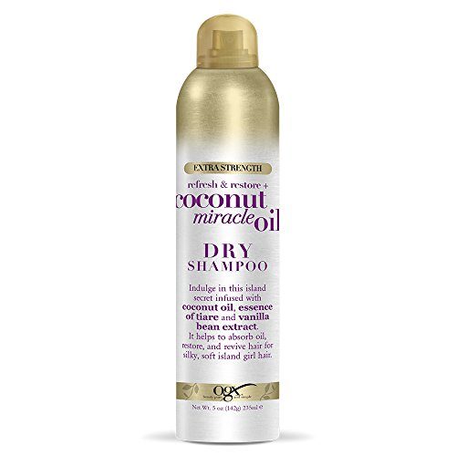 OGX Extra Strength Refresh Restore + Dry Shampoo, Coconut Miracle Oil, 5 Ounce
