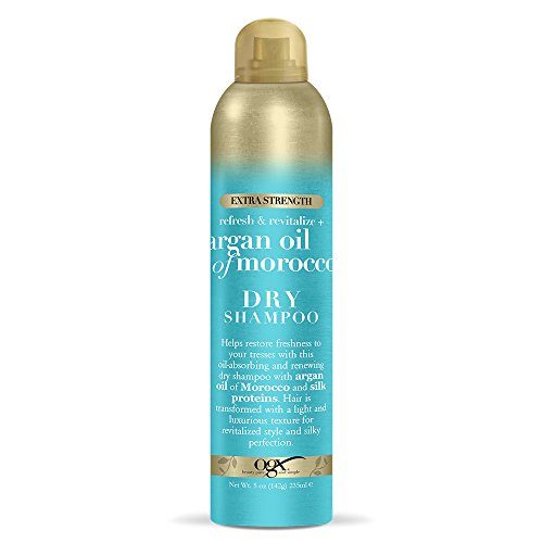 OGX Refresh Revitalize Extra Strength Dry Shampoo, Argan Oil of Morocco, 5 Ounce