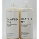 Olaplex No 4 Shampoo & No 5 Conditioner 33.8 oz/ liter with pump ~New Size